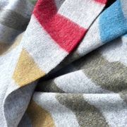 NZ Merino Throw Blanket - Henley Grey | 100% Pure Wool gallery detail image