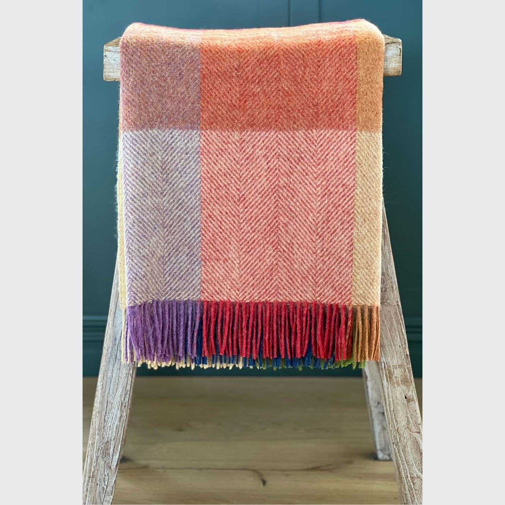 NZ Wool Throw - Harland Sunset | 100% Pure Wool gallery detail image