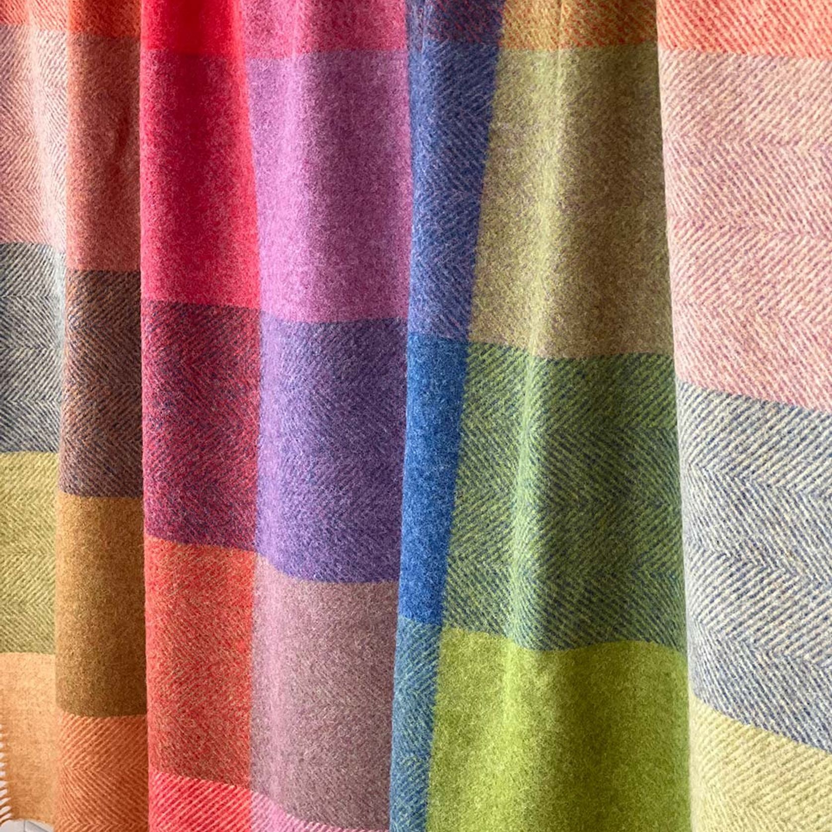 NZ Wool Throw - Harland Sunset | 100% Pure Wool gallery detail image