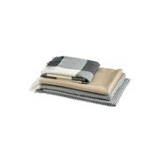 Fischbacher 1819 Alpaca Throw - Carre White and Rose gallery detail image