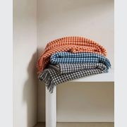 Weave Home Huxter Throw Blanket - Petrol | 100% Wool gallery detail image