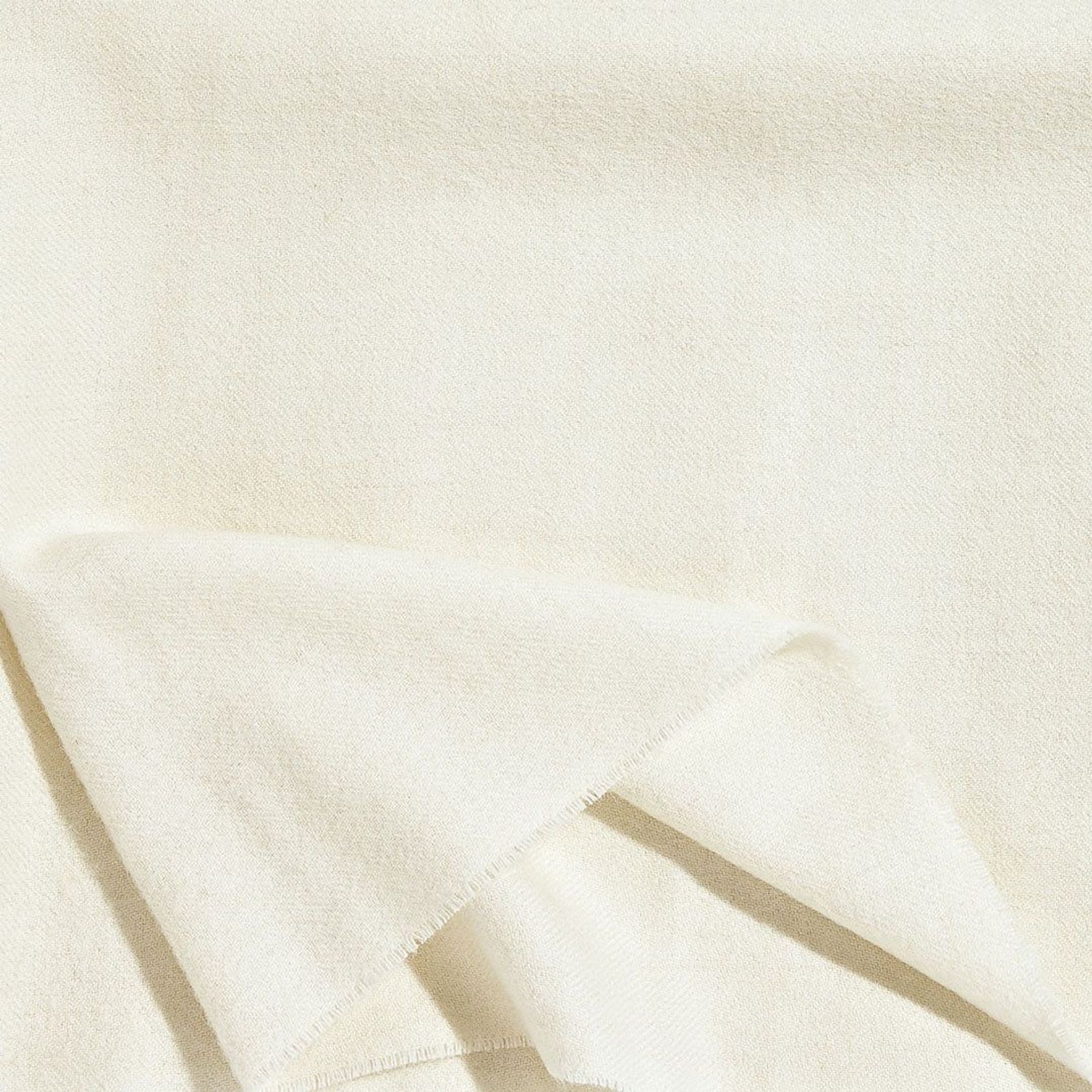 Fischbacher 1819 Alpaca Throw - Puro Cream gallery detail image