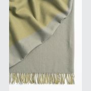 Weave Home Fiord Throw Blanket - Moss | 100% Premium Wool gallery detail image