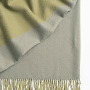 Weave Home Fiord Throw Blanket - Moss | 100% Premium Wool gallery detail image