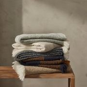 Weave Home Havelock Throw Blanket - Natural | NZ Made gallery detail image