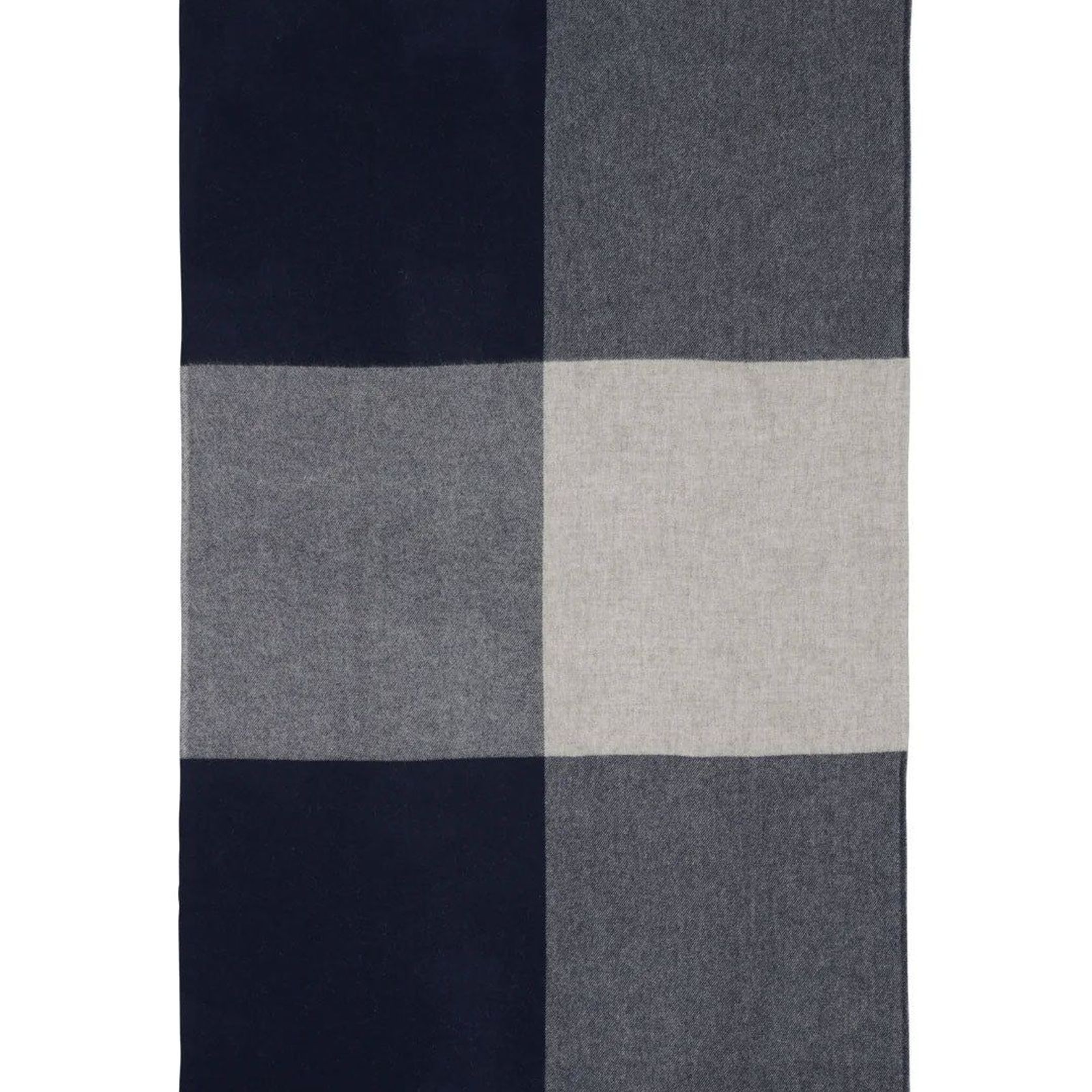 Weave Home Riverton Throw Navy | 100% Wool | Large Size gallery detail image