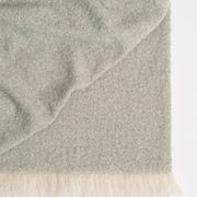 Weave Home Clive Wool Throw Blanket - Laurel | NZ Made | Bouclé gallery detail image