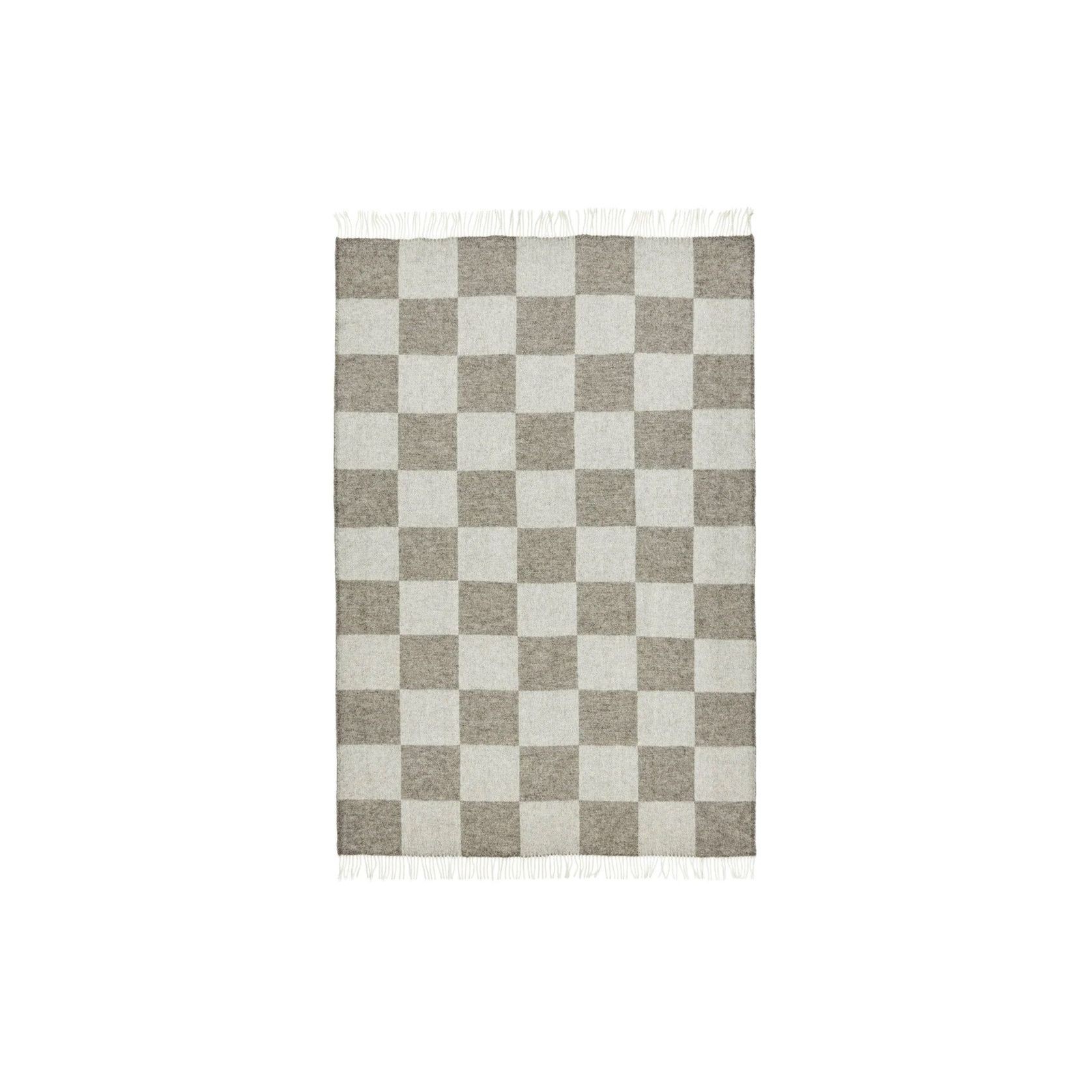 Weave Home Lake Hayes Throw Blanket - Ash | 100% Wool | Large Size gallery detail image