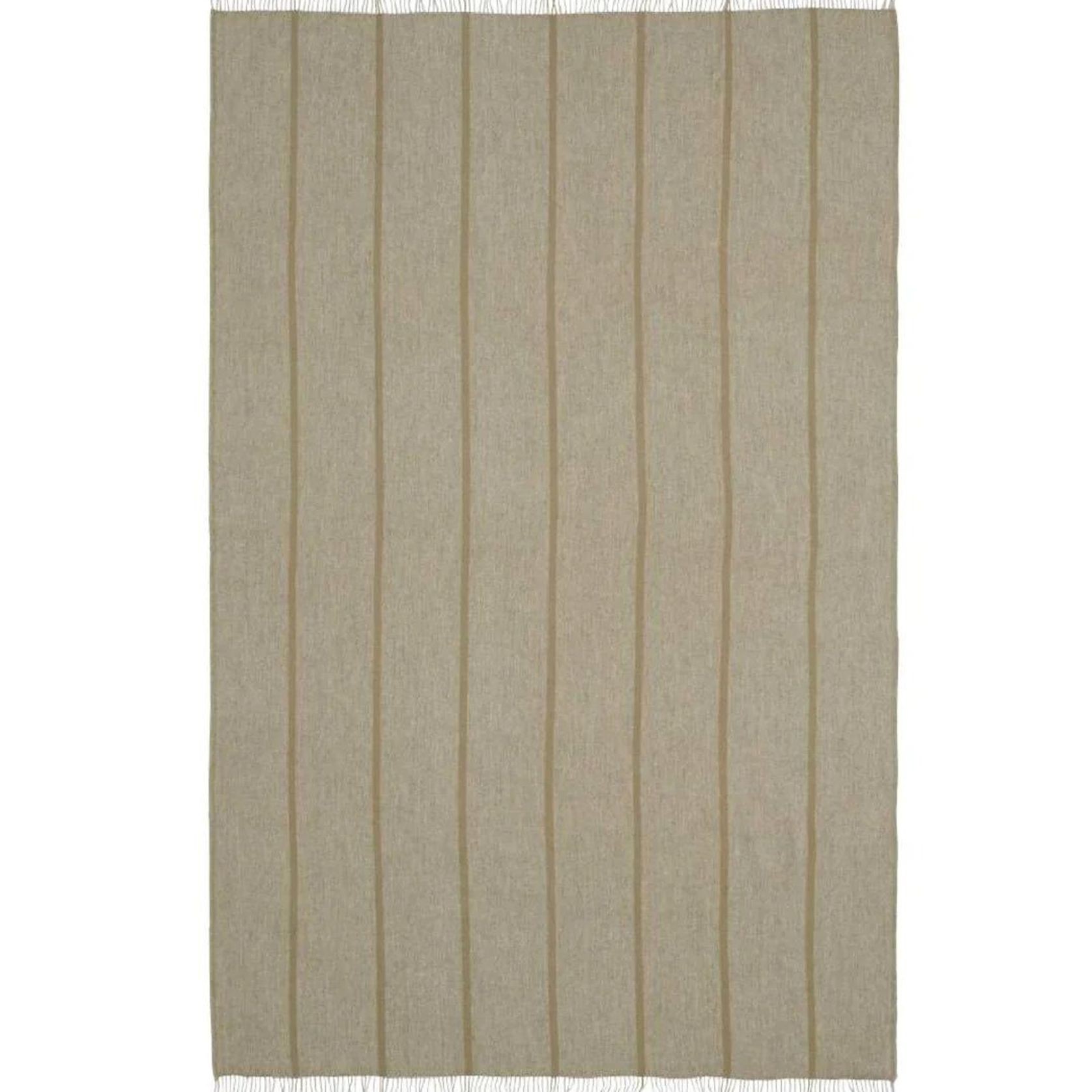 Weave Home Mosgiel Wool Throw Blanket - Moss | Large Size gallery detail image