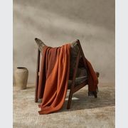 Weave Home Fiord Throw Blanket - Spice | 100% Premium Wool gallery detail image