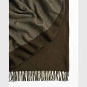 Weave Home Fiord Throw Blanket - Kelp | 100% Premium Wool gallery detail image