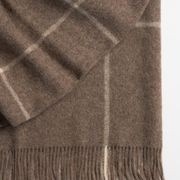 Weave Home Ranfurly Throw - Oak | 100% Wool | Large Size gallery detail image
