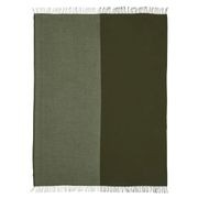 Weave Home Fiord Throw Blanket - Kelp | 100% Premium Wool gallery detail image