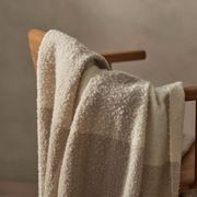 Weave Home Havelock Throw Blanket - Natural | NZ Made gallery detail image