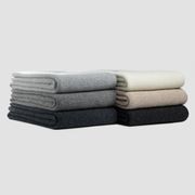 Chain Rib Angora & Merino Wool Throws gallery detail image