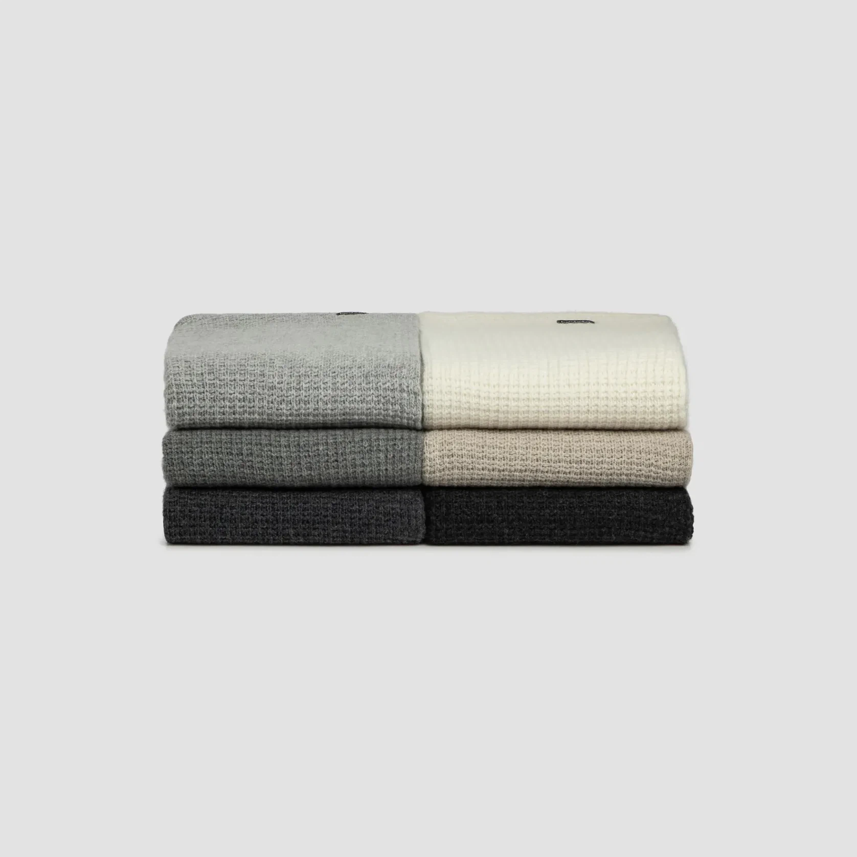 Chunky Box Angora & Merino Wool Throws gallery detail image