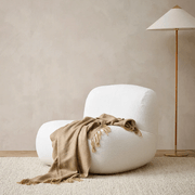 Baya Richmond Throw - Cumin | Acrylic/Wool Blend gallery detail image