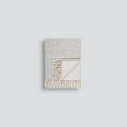 Baya Casa Throw - Silver | Merino Blend gallery detail image