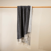 Baya Casa Throw - Anthracite | Merino Blend gallery detail image