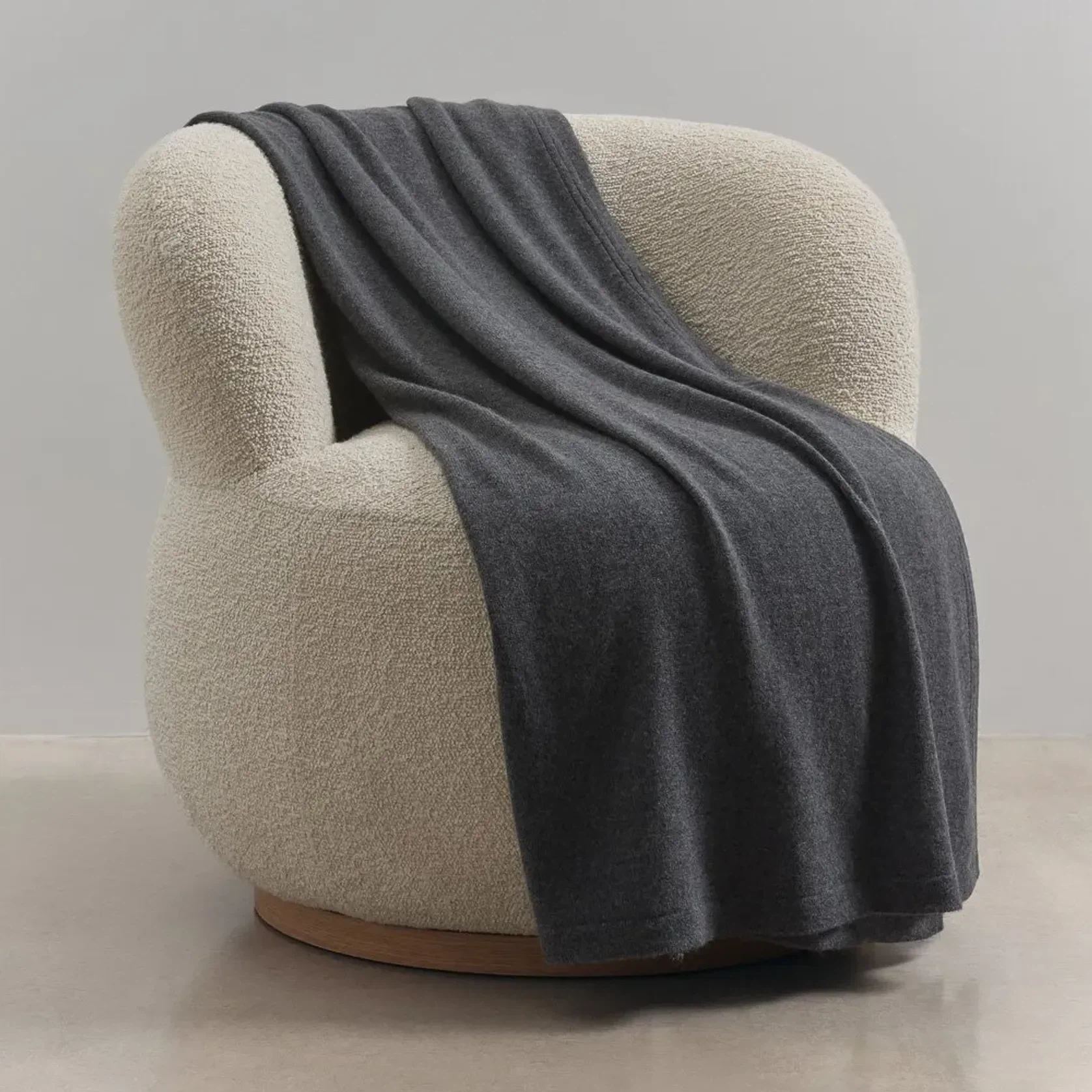 Jersey Italian Cashmere Throws, Wraps & Shawls gallery detail image