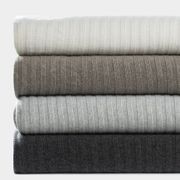 Wide Rib Italian Cashmere Blankets gallery detail image