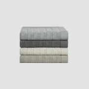 Flat Rib Cotton Throws gallery detail image