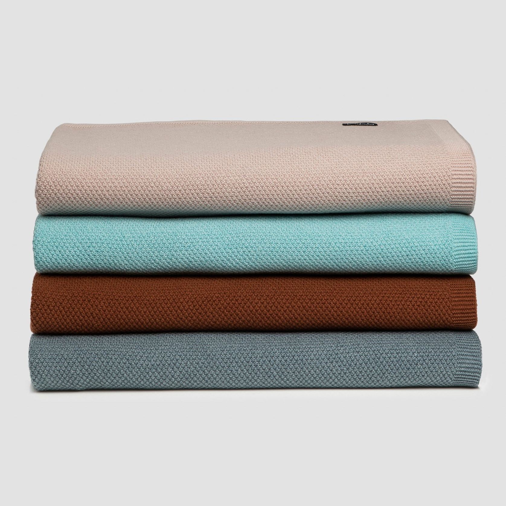 Moss Stitch Cotton Blankets gallery detail image