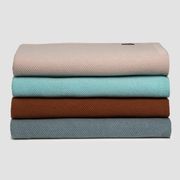 Moss Stitch Cotton Blankets gallery detail image