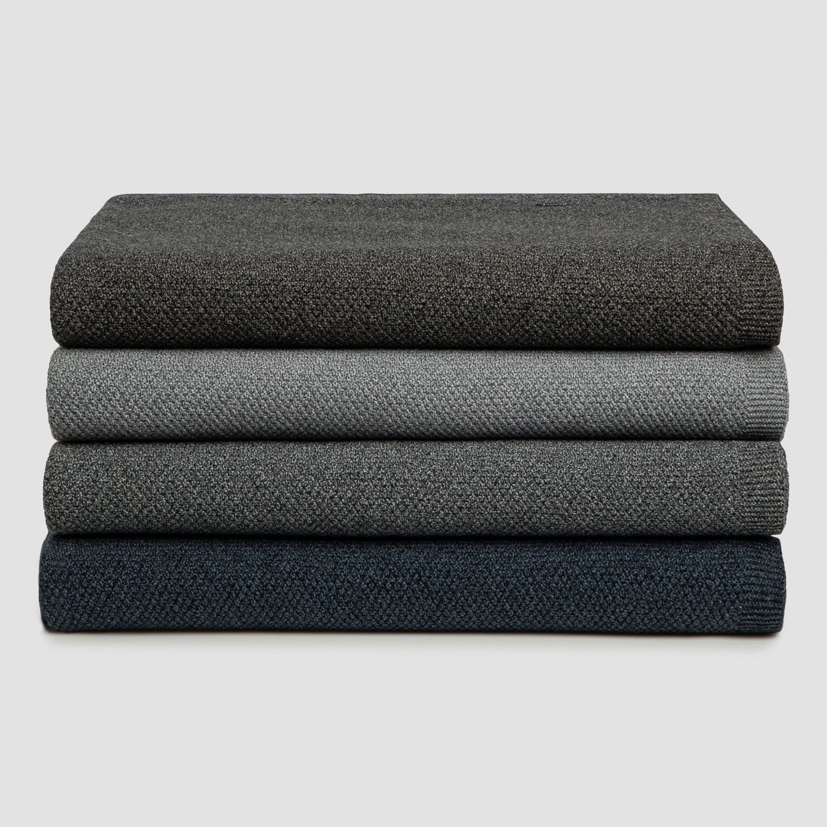 Moss Stitch Cotton Blankets gallery detail image