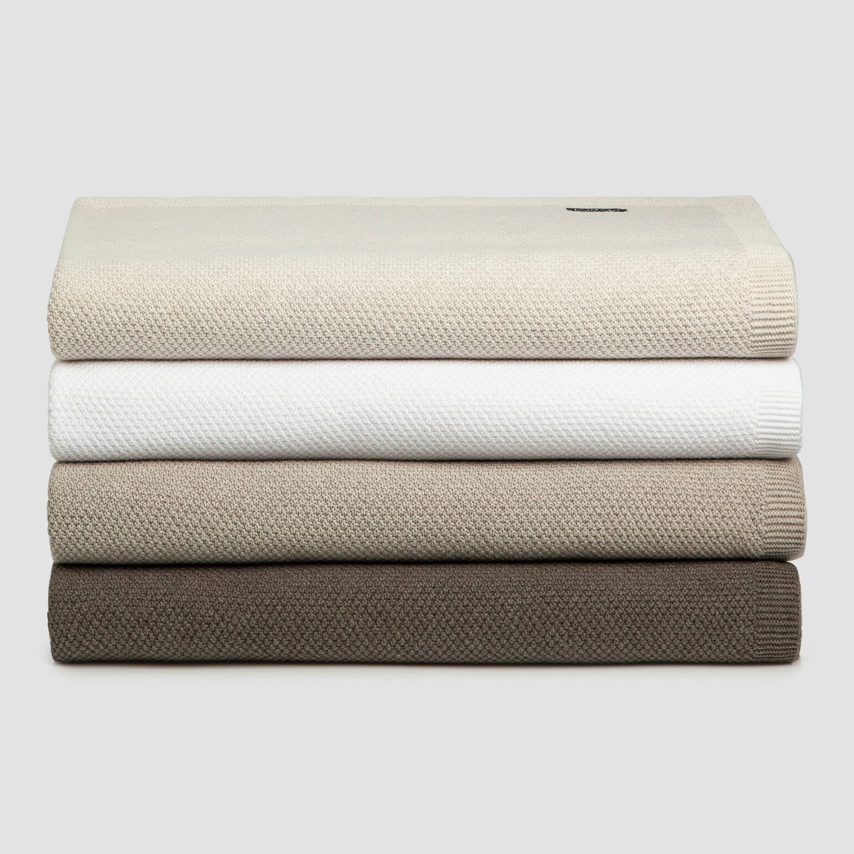 Moss Stitch Cotton Blankets gallery detail image