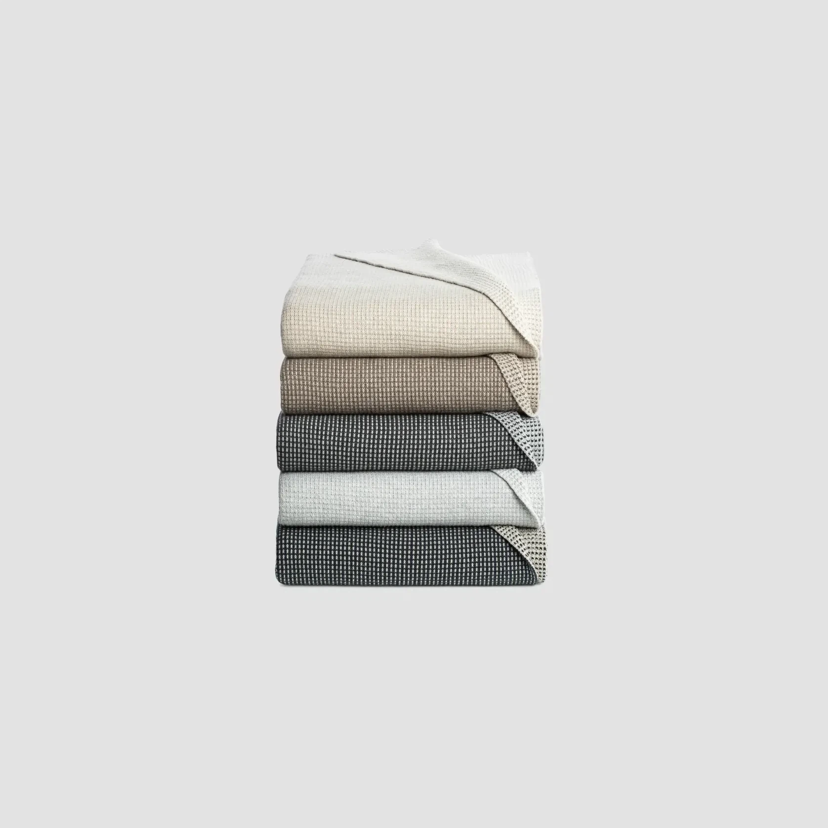 Reversible Box Knitted Weighted Blankets gallery detail image