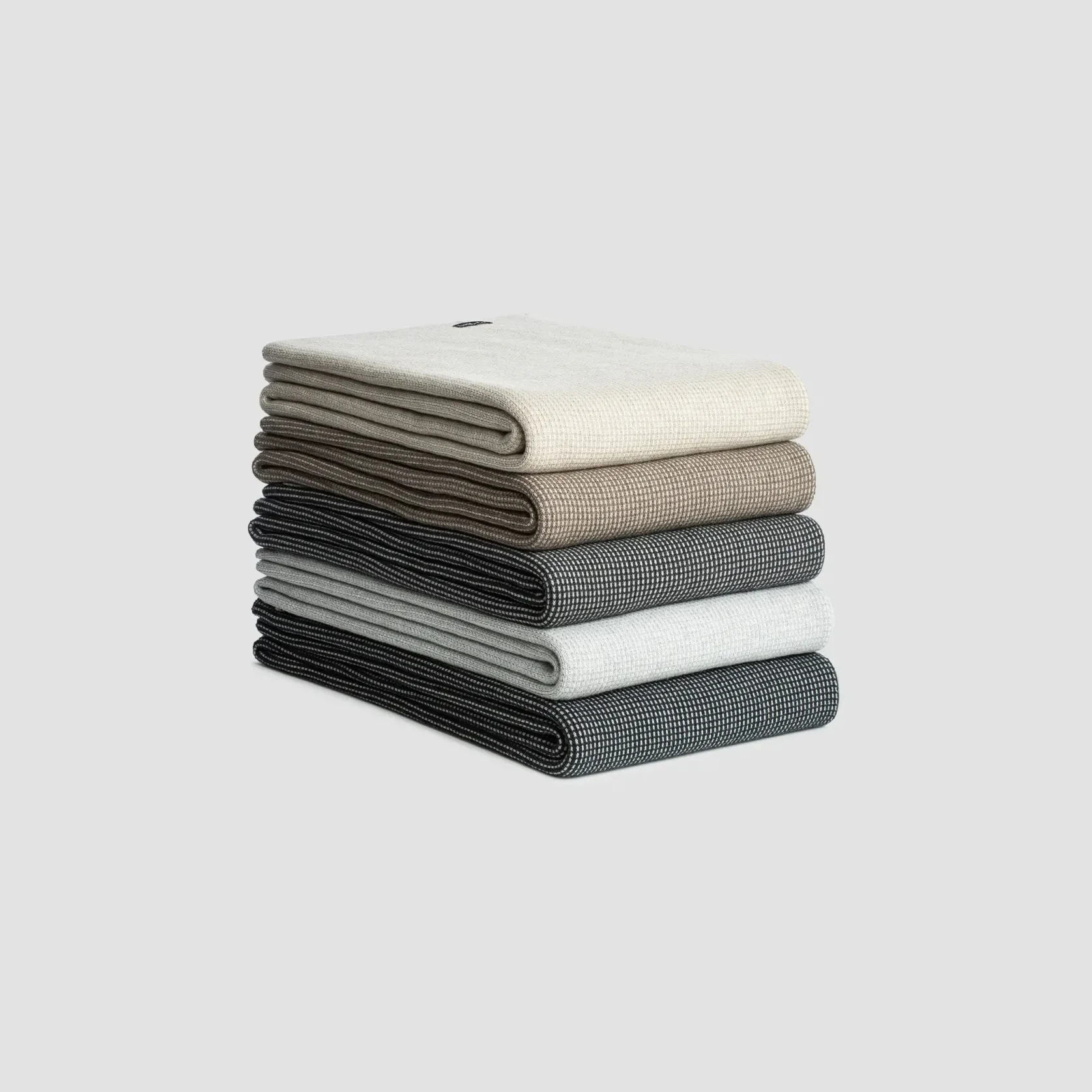 Reversible Box Knitted Weighted Throws gallery detail image