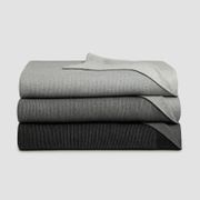 Reversible Rib Cotton Throws gallery detail image