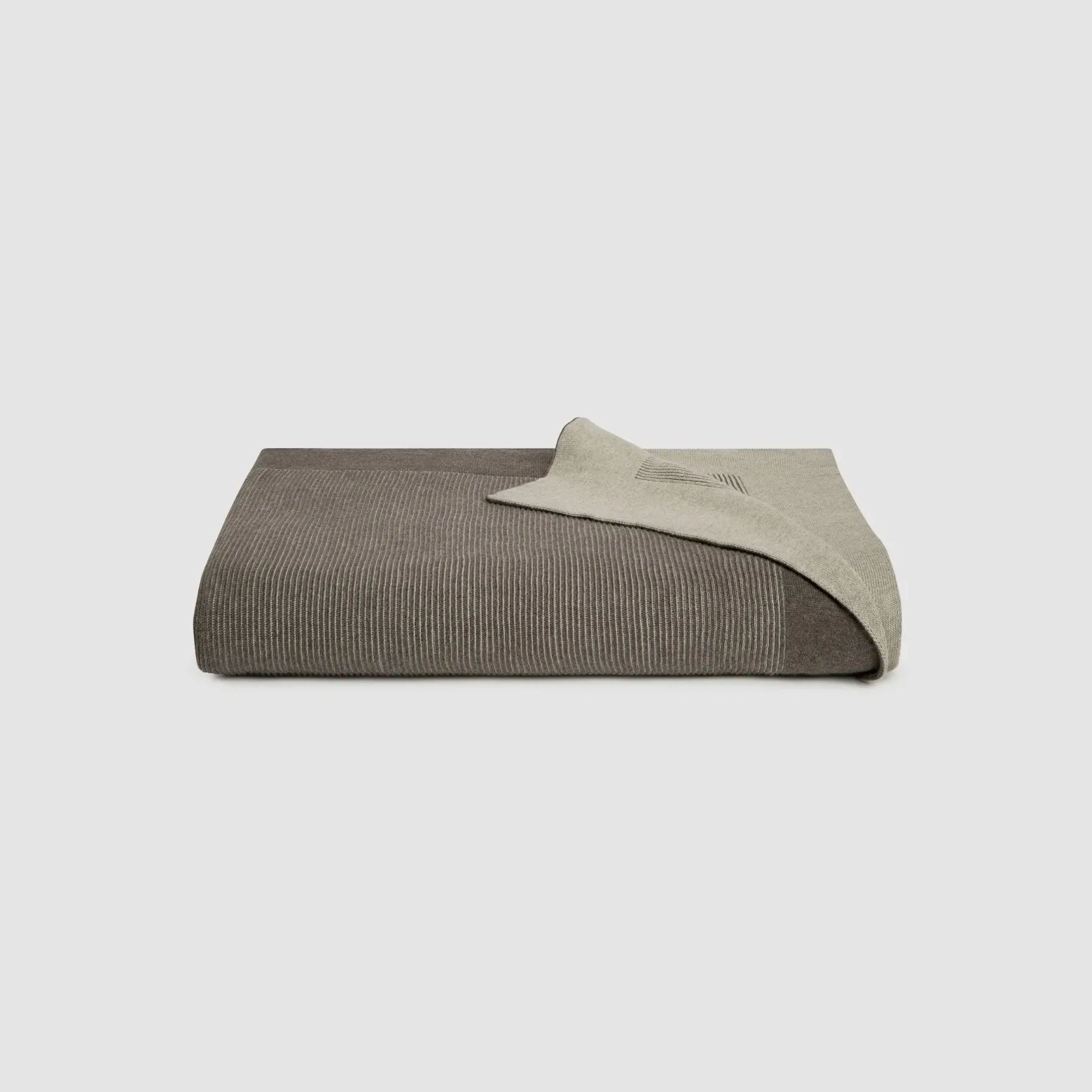 Reversible Rib Cotton Throws gallery detail image