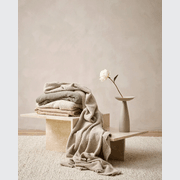 Baya Cromwell Throw - Blush | Cotton Blend gallery detail image