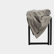 Chunky Cable Italian Cashmere Throws gallery detail image