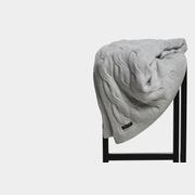 Chunky Cable Italian Cashmere Throws gallery detail image