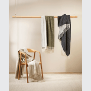 Baya Casa Throw - Anthracite | Merino Blend gallery detail image