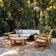 Baya Millhouse Throw - Winter Moss | 100% Linen gallery detail image