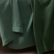 Moss Stitch Cotton Blankets gallery detail image