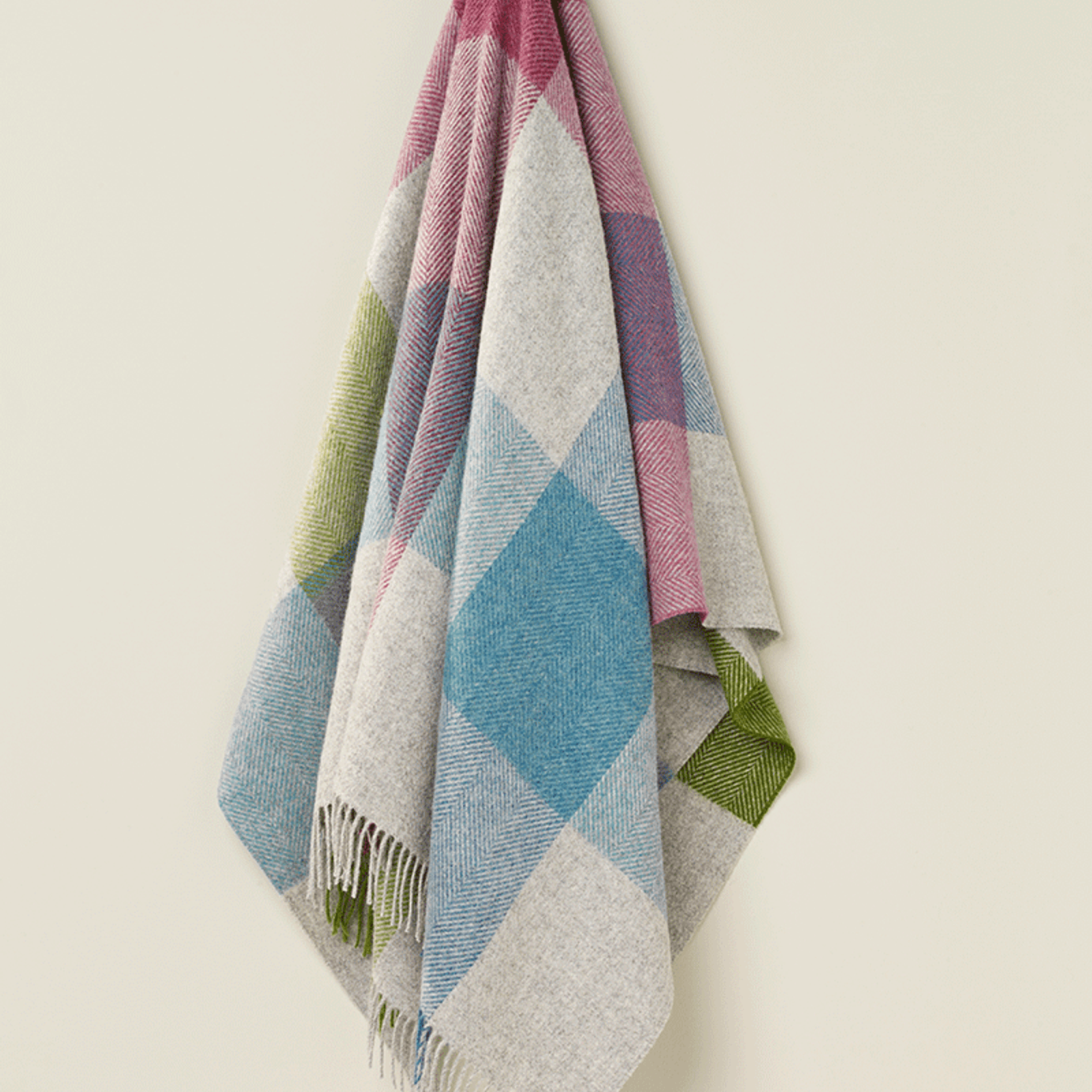 NZ Wool Throw - Harland Heather | 100% Pure Wool gallery detail image