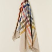 NZ Merino Throw Blanket - Henley Beige | 100% Pure Wool gallery detail image