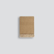 Baya Millhouse Throw - Cumin | 100% Linen gallery detail image