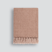 Baya Millhouse Throw - Clay | 100% Linen gallery detail image