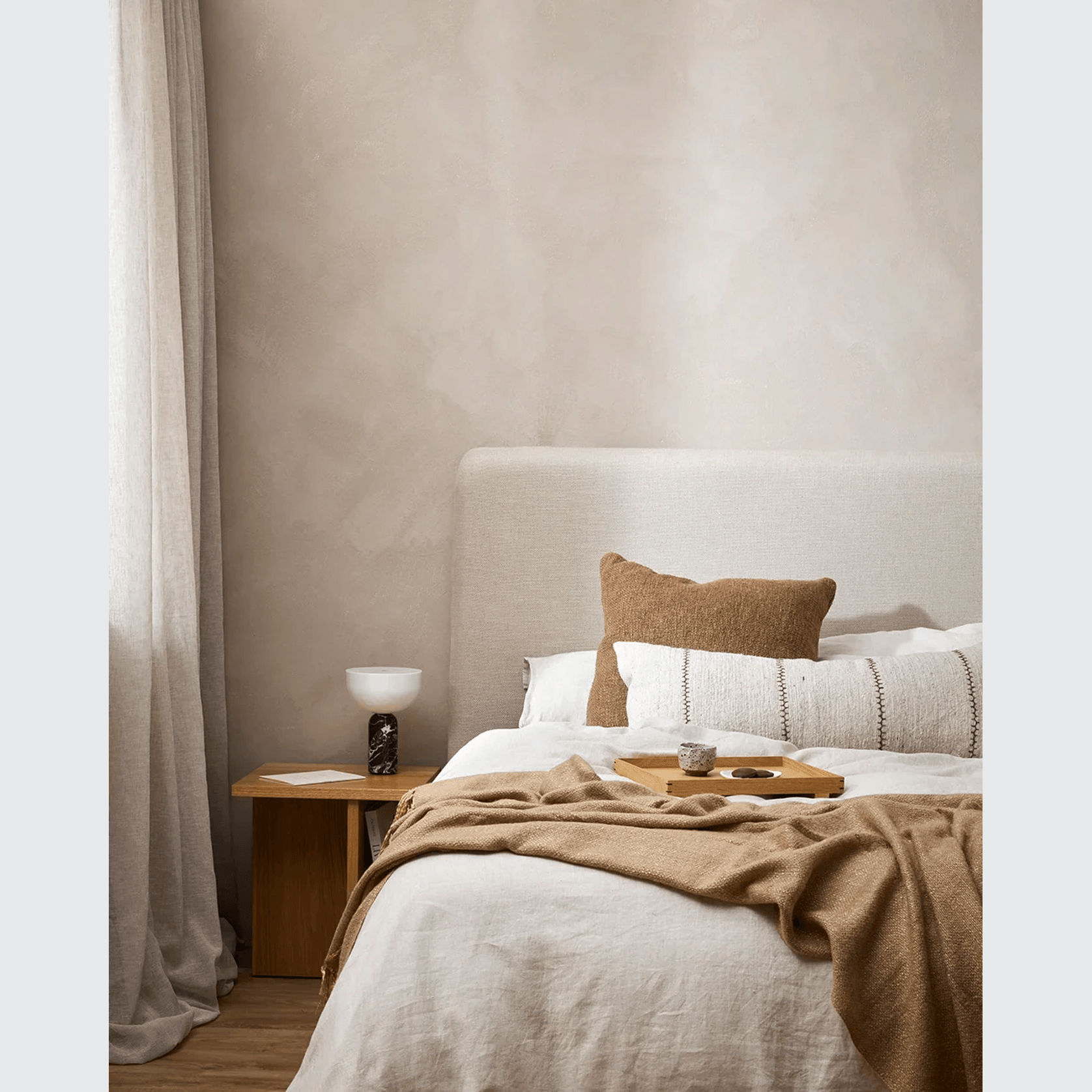 Baya Richmond Throw - Cumin | Acrylic/Wool Blend gallery detail image