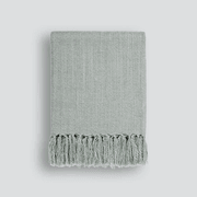 Baya Richmond Throw - Glacier | Acrylic/Wool Blend gallery detail image