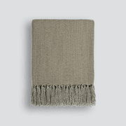 Baya Richmond Throw - Sage | Acrylic/Wool Blend gallery detail image