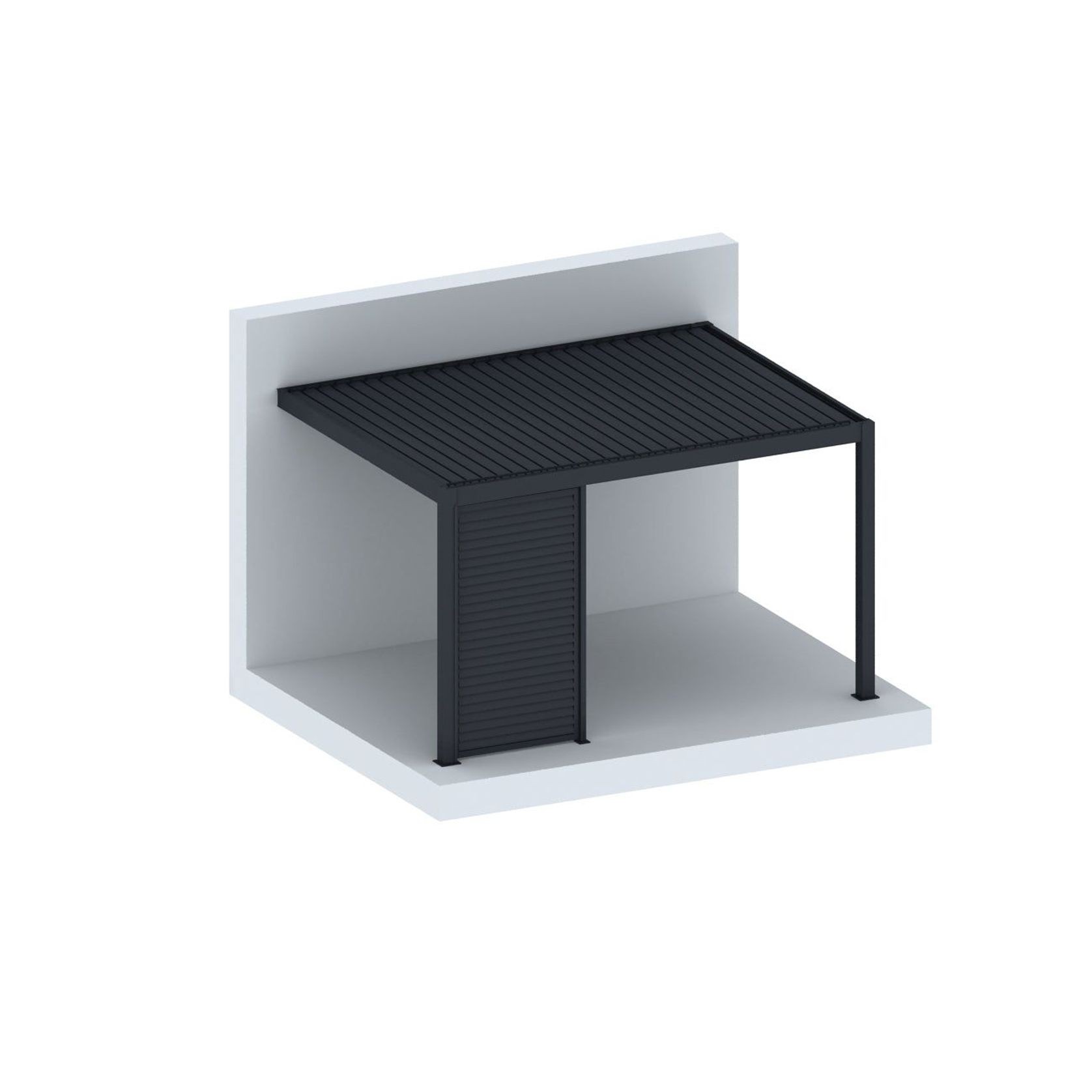 Bifold Glass Door For Caribbean Wall Mounted Pergola gallery detail image