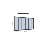 Bifold Glass Door For Tasman Freestanding Pergola gallery detail image