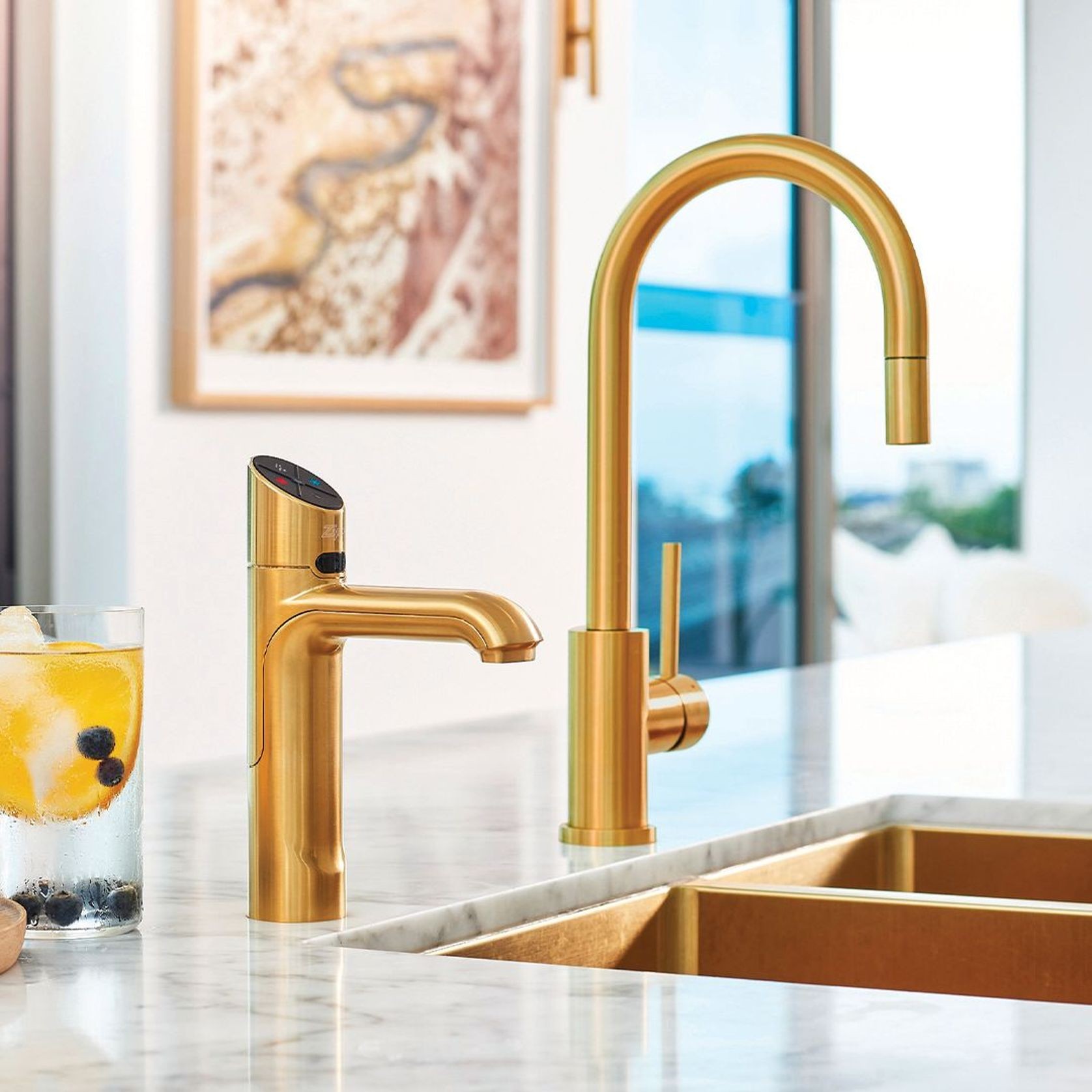 HydroTap G5 B Classic Plus | Brushed Gold gallery detail image